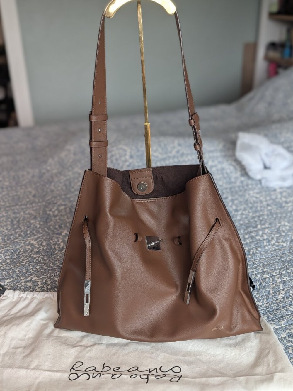 Rabeanco SAOI Belt Tote II in Elephant Grey
